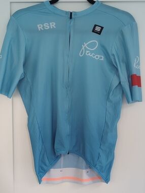 RSR Pacos Men’s Light Blue Cycling Jersey